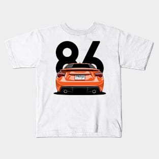 Orange gt86 Kids T-Shirt